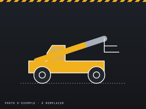 Illustration chariot telescopique